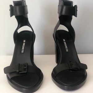 Ann Demeulemeester Open Toe Heeled Sandals